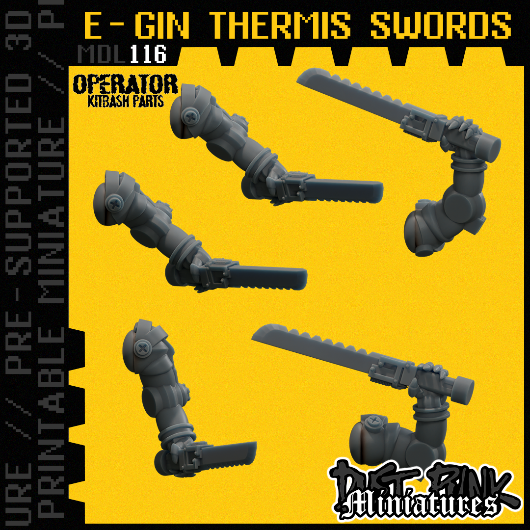 MDL116 E-GIN THERMIS BLADES [PRE-SUPPORTED]
